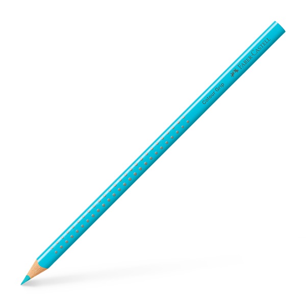 Faber-Castell Grip háromszögletű türkiz színes ceruza
