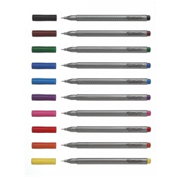Faber-Castell Grip 0,4 mm 10 db színes tűfilc készlet