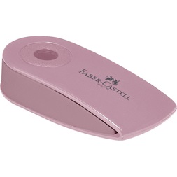 Faber-Castell SLEEVE  mini, színes radír műanyag tartóban