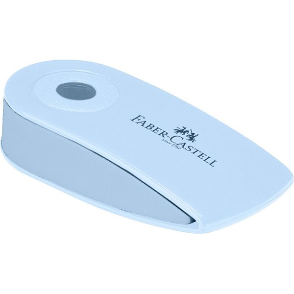 Faber-Castell SLEEVE  mini, színes radír műanyag tartóban