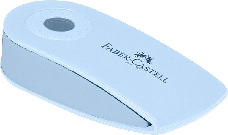 Faber-Castell SLEEVE  mini, színes radír műanyag tartóban