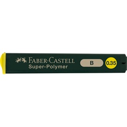 Faber-Castell Super-Polymer 0,35 mm B 12 db nyomósirón betét
