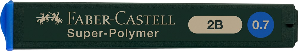Faber-Castell Super-Polymer 0,7 mm 2B 12 db nyomósirón betét