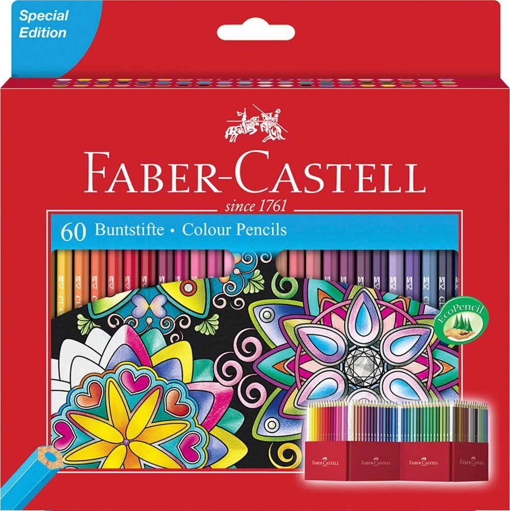 Faber-Castell 111260 60db-os színesceruza készlet