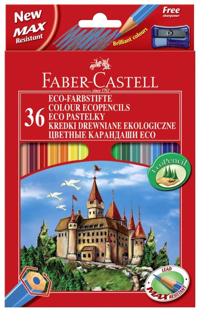 Faber-Castell 120136 36db-os vegyes színű színes ceruza készlet