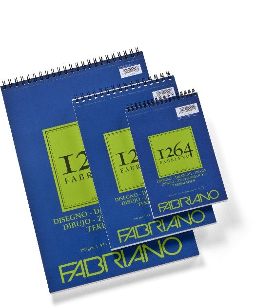 Fabriano 1264 Drawing 180g A5 30lapos spirálkötött rajztömb