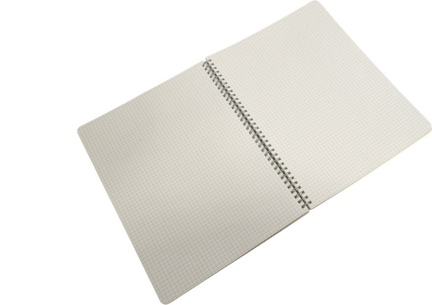 Fabriano Ecoqua A4 70lapos lila kockás spirálfüzet