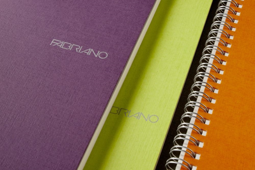 Fabriano Ecoqua A4 70lapos korall vonalas spirálfüzet