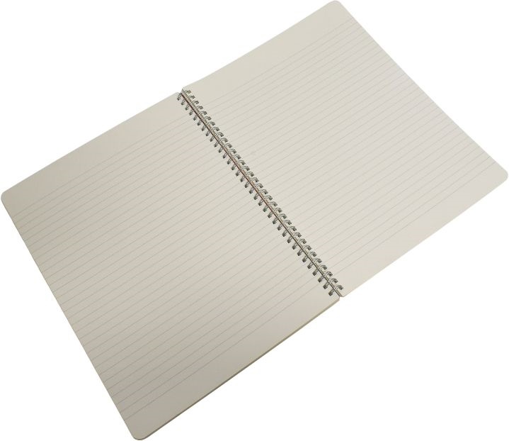 Fabriano Ecoqua A4 70lapos sárga vonalas spirálfüzet
