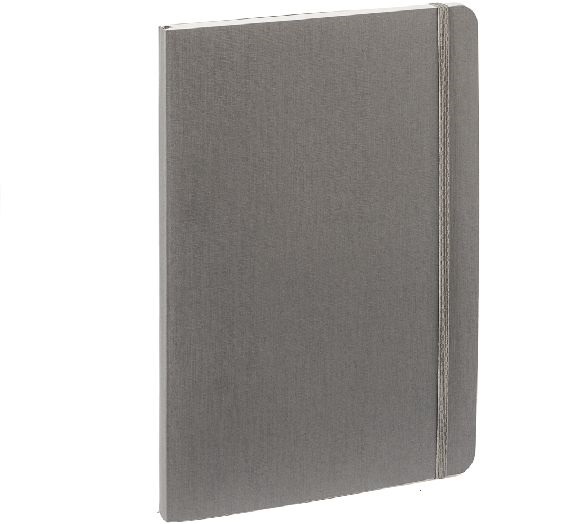 Fabriano Ecoqua Plus A5 80 lapos antracit vonalas notesz