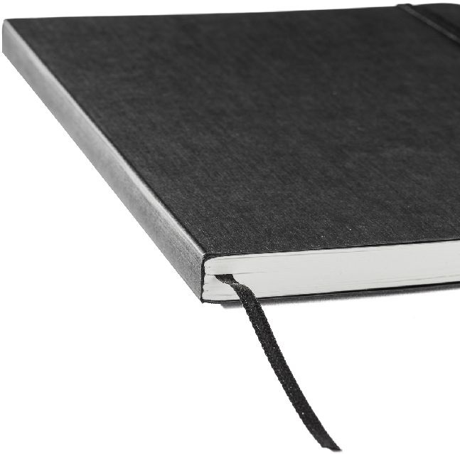 Fabriano Ecoqua Plus A5 80 lapos fekete vonalas notesz