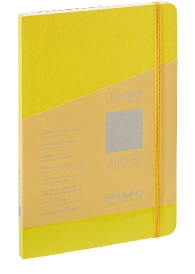Fabriano Ecoqua Plus A5 80 lapos sárga pontozott notesz
