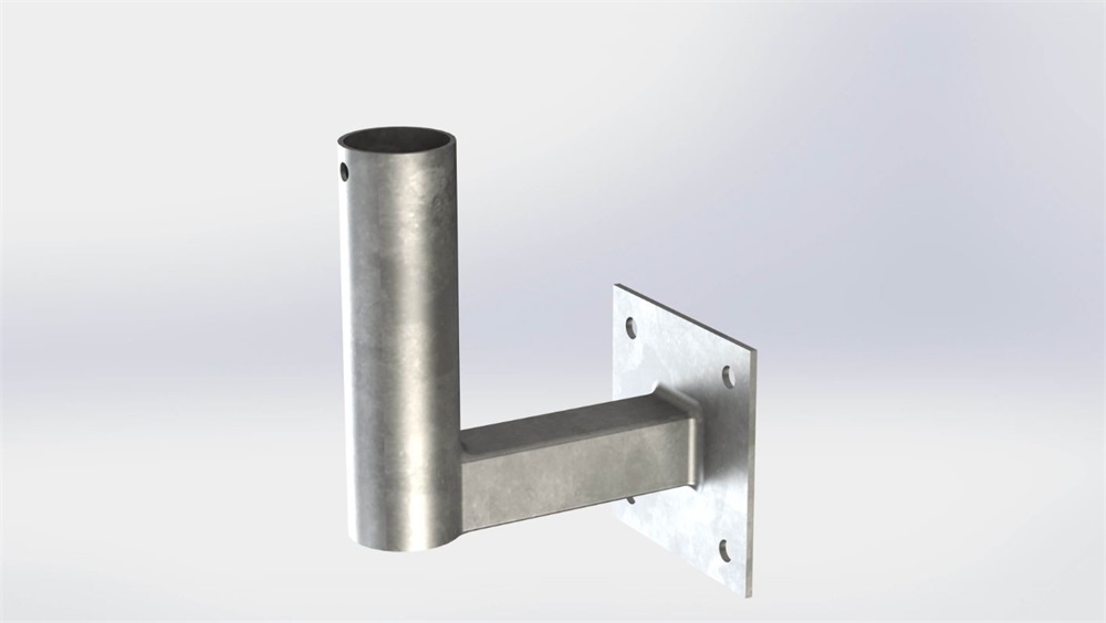 Falitartó mini talp 10cm horganyzott