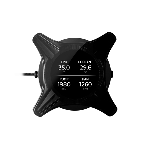 Fan EVGA - CLC 240 mm All-In-One RGB LED CPU Vízhűtés/univerzális - 400-HY-CX24-V1