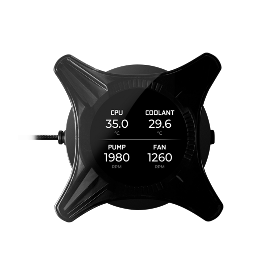 Fan EVGA - CLC 240 mm All-In-One RGB LED CPU Vízhűtés/univerzális - 400-HY-CX24-V1