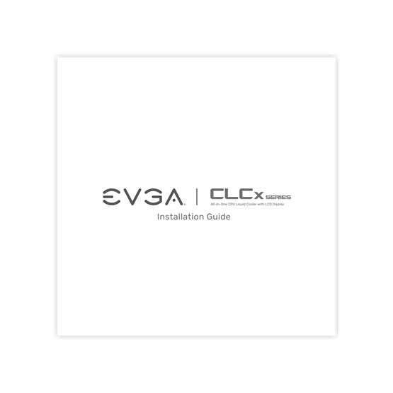 Fan EVGA - CLC 240 mm All-In-One RGB LED CPU Vízhűtés/univerzális - 400-HY-CX24-V1