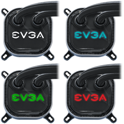 Fan EVGA - CLC 280 mm All-In-One RGB LED CPU Vízhűtés/univerzális - 400-HY-CL28-V1