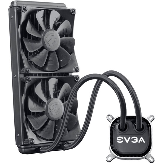 Fan EVGA - CLC 280 mm All-In-One RGB LED CPU Vízhűtés/univerzális - 400-HY-CL28-V1