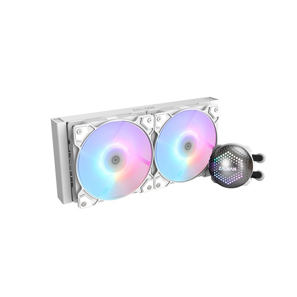 Fan Zalman ALPHA 24 -Vízhűtés/Univerzális - Fehér 240mm