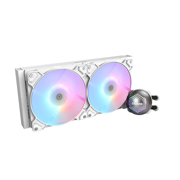Fan Zalman ALPHA 28 -Vízhűtés/Univerzális - Fehér 280mm