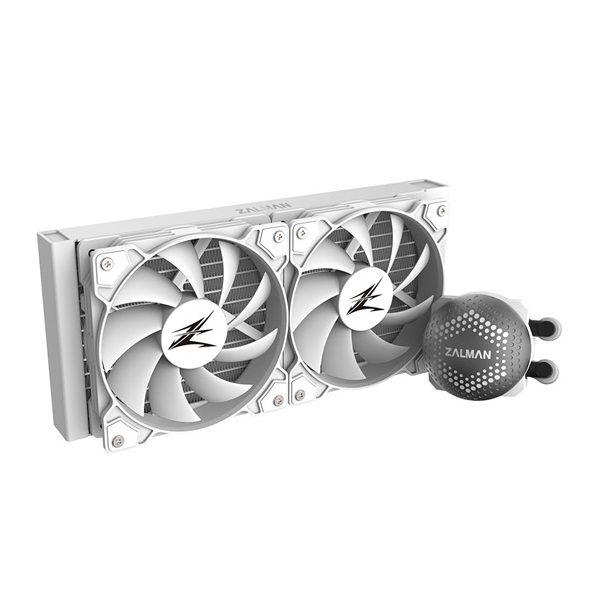 Fan Zalman ALPHA 28 -Vízhűtés/Univerzális - Fehér 280mm