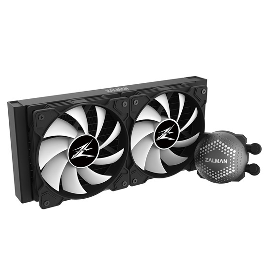 Fan Zalman ALPHA 28 -Vízhűtés/Univerzális - Fekete 280mm