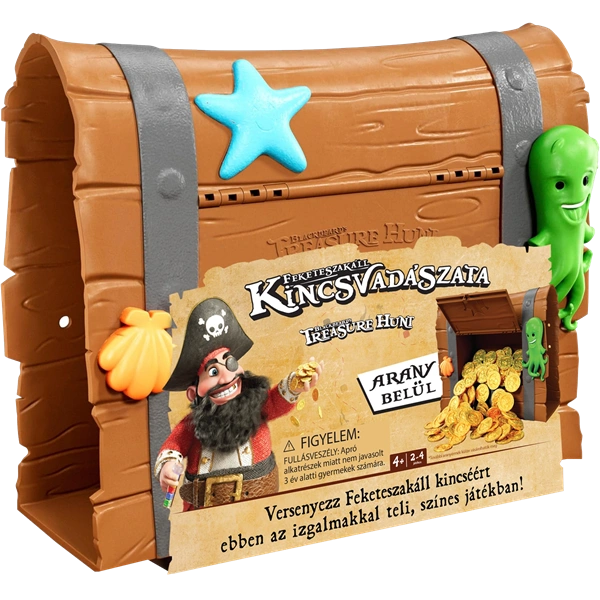 Feketeszakáll kincsvadászata társasjáték