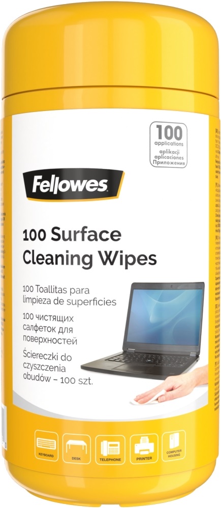 Fellowes 100db általános tisztítókendő