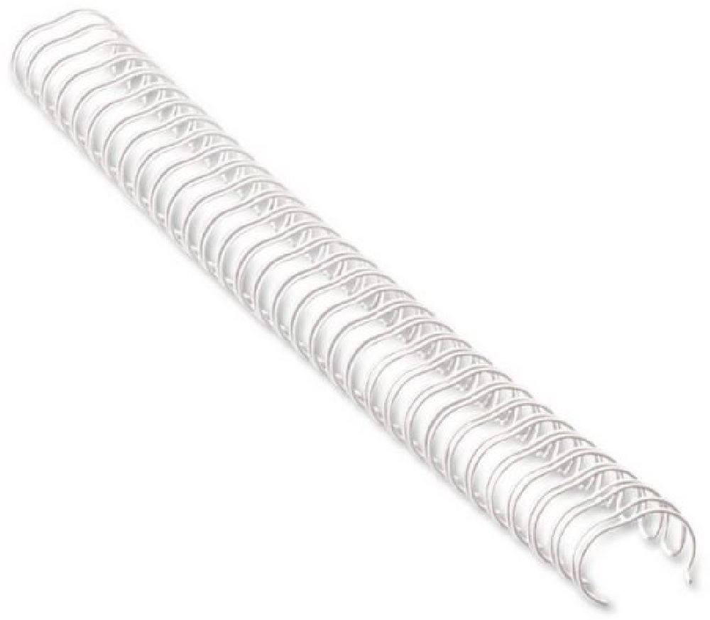 Fellowes 12 mm 81-100 laphoz fehér, fémspirál