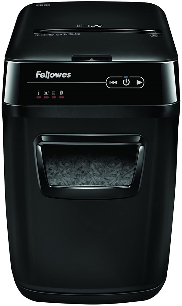 Fellowes 4653601 AutoMax 200C konfetti 200 lap iratmegsemmisítő