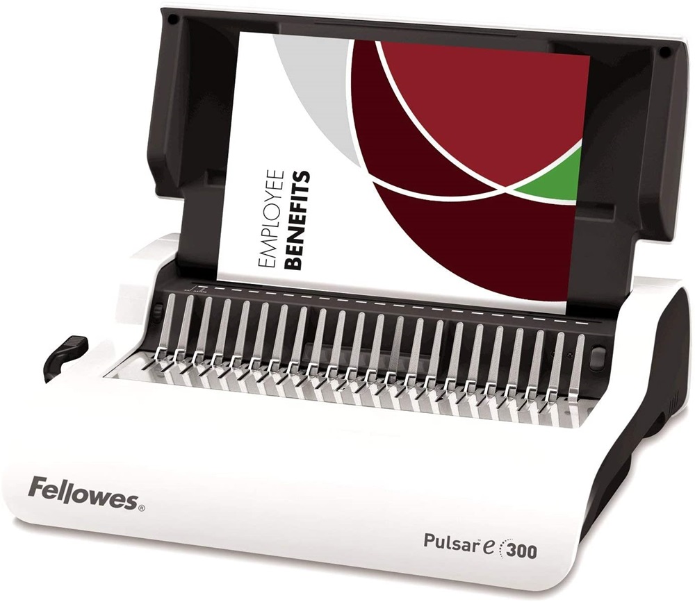 Fellowes 5620701 Pulsar-E műanyag spirálkötéshez elektromos 300 lapos spirálozógép