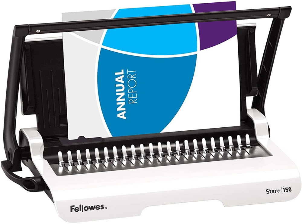 Fellowes 5627501 Star+ műanyag spirálkötéshez manuális 150 lapos spirálozógép