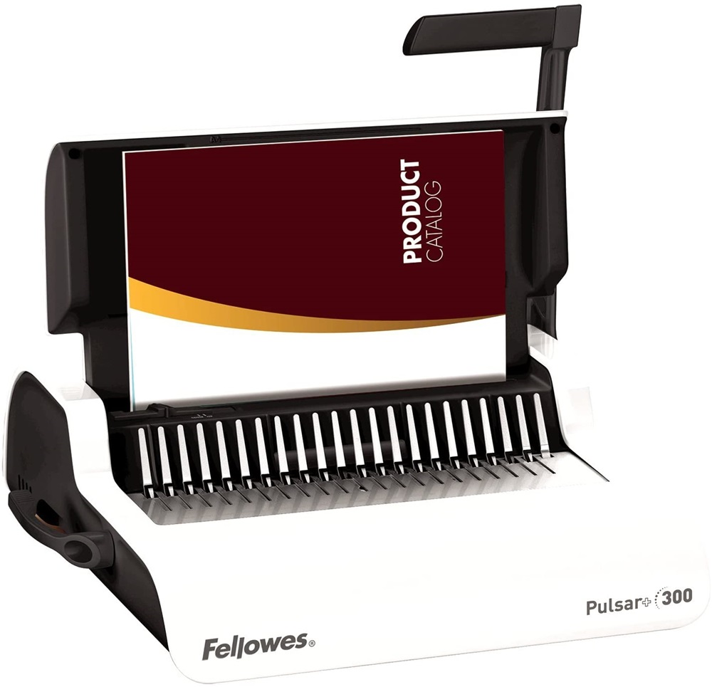 Fellowes 5627601 Pulsar+ műanyag spirálkötéshez manuális 300 lap spirálozógép