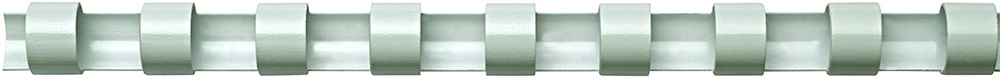 Apex 8mm 100db-os 21-40lapos fehér műanyag spirál