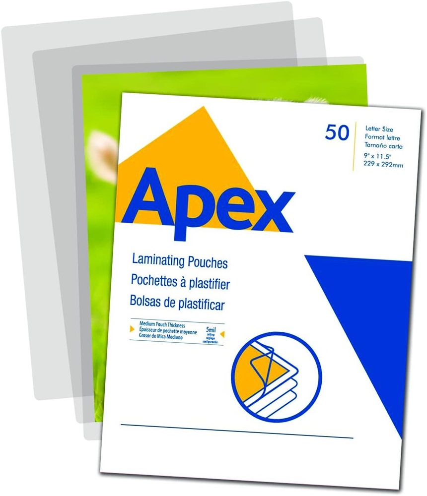 Apex Medium A3 125mic 100db-os fényes meleglamináló fólia