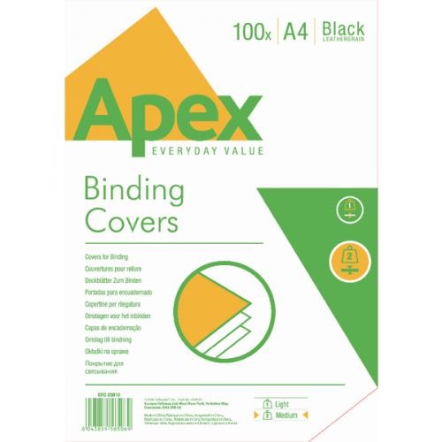 Apex Medium A4 230g 100db-os matt fekete hátlap