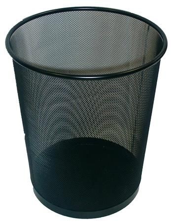 Fémhálós 12 literes papírkosár