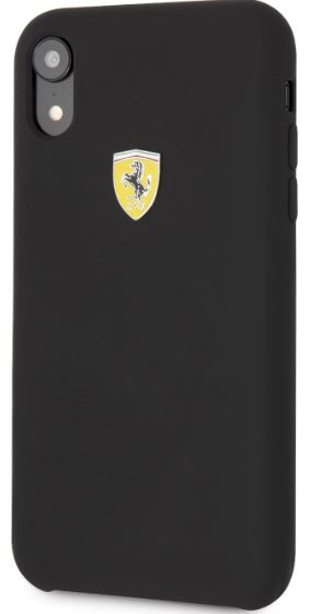 Ferrari SF iPhone XR fekete szilikon hátlap