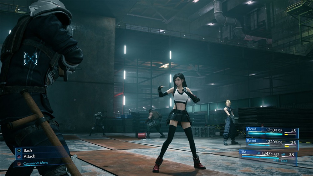 Final Fantasy VII Remake PS4 játékszoftver (Használt - A)