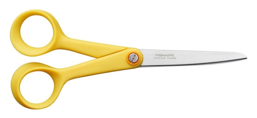 Fiskars 1027492 17 cm sáfránysárga általános olló