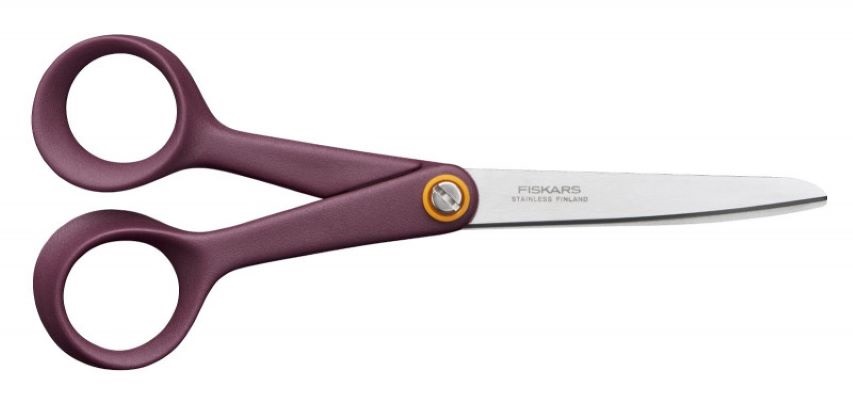 Fiskars 1027493 17 cm mélybordó általános olló