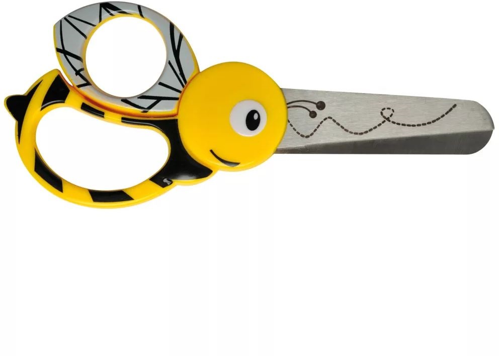 Fiskars  13 cm - méhecske gyermekolló