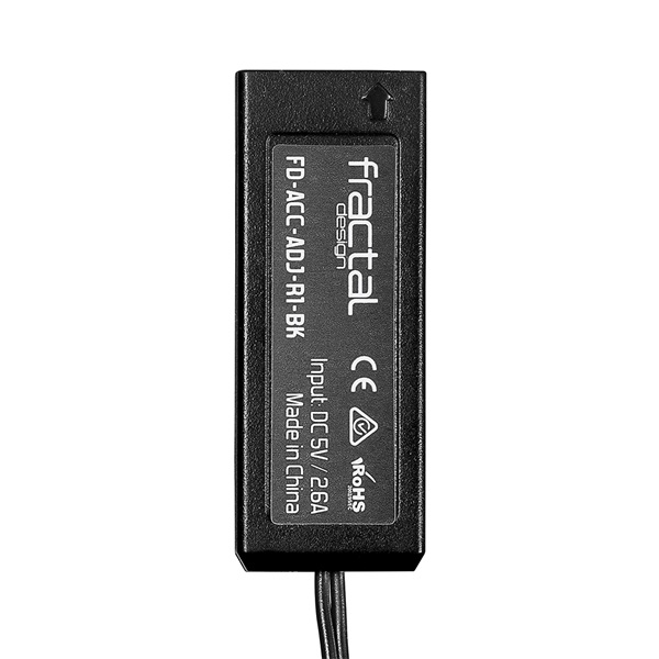 Fractal Design Adjust R1 RGB Fan controller, Black