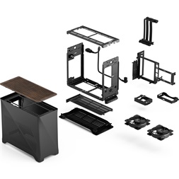 Fractal Design Era 2 fekete (táp nélküli) ház
