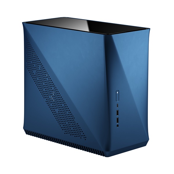 Fractal Design Era ITX Kék ablakos (Táp nélküli) mini-ITX ház