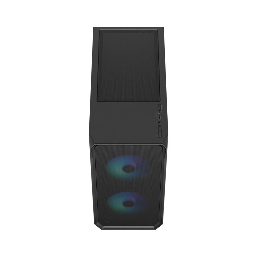 Fractal Design Focus 2 RGB fekete (táp nélküli) ablakos ATX ház