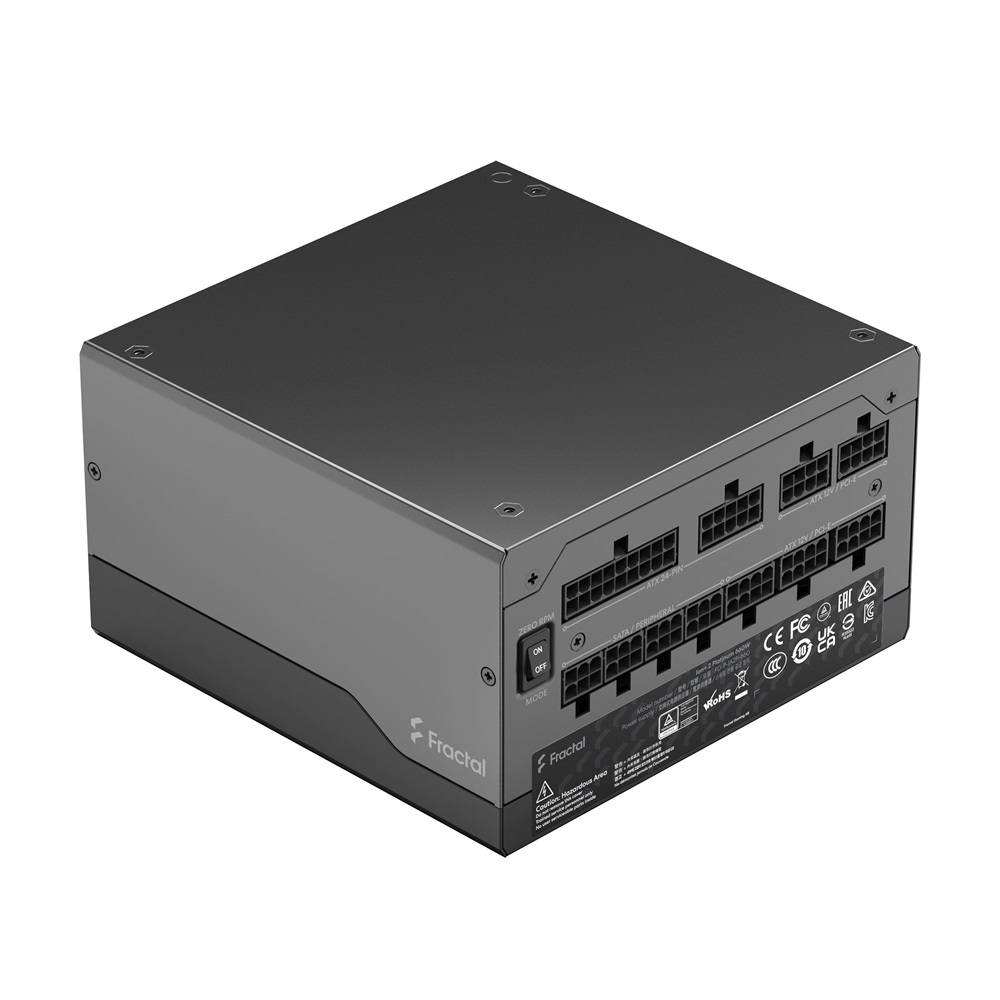 Fractal Design Ion+ 2 660W 80+ Platinum ventillátorral moduláris dobozos tápegység