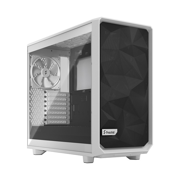 Fractal Design Meshify 2 Lite Fehér ablakos (Táp nélküli) E-ATX ház (Újracsomagolt)