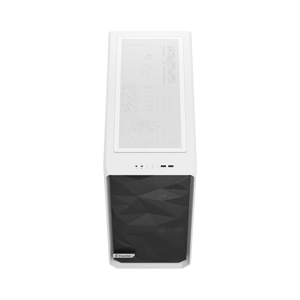 Fractal Design Meshify 2 Lite Fehér ablakos (Táp nélküli) E-ATX ház (Újracsomagolt)