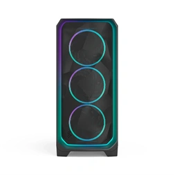 Fractal Design Meshify 3 Ambience Pro RGB fekete (táp nélküli) ablakos ATX ház